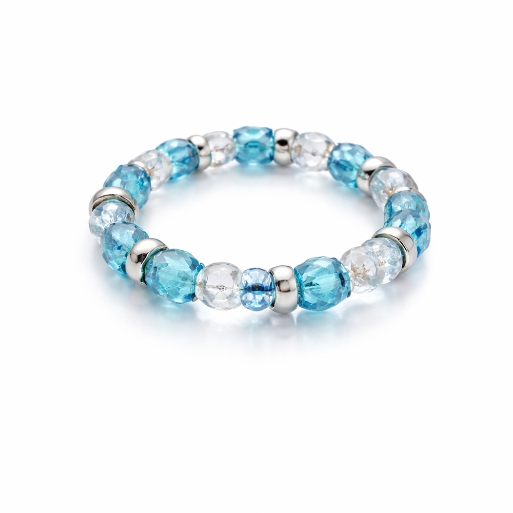 14 Colorful Beaded Stack Rings - Picture 9 of 9